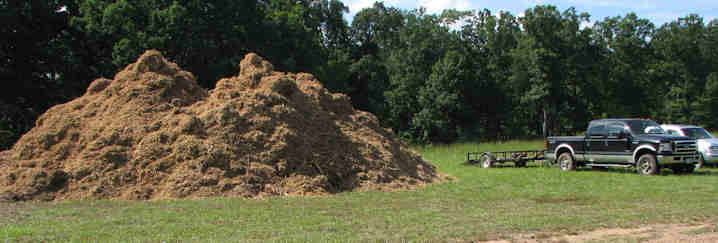 Piles of Mulch