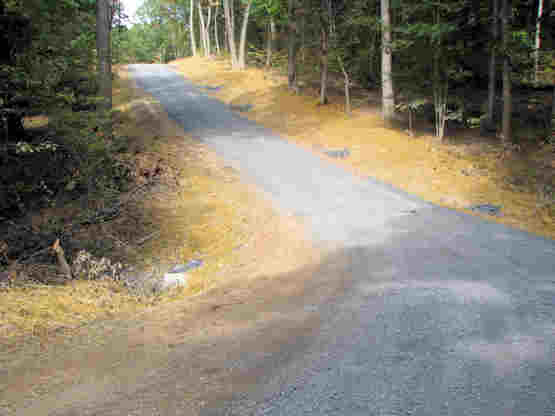 New Gravel Road to the Power Line