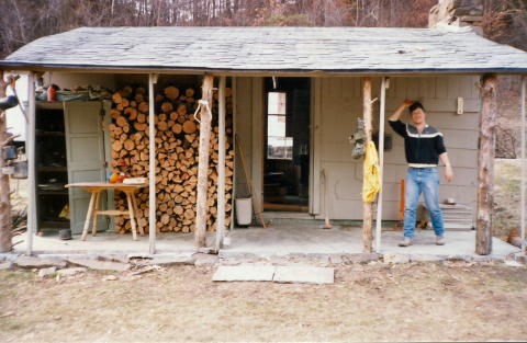 1986 Cabin with wood
