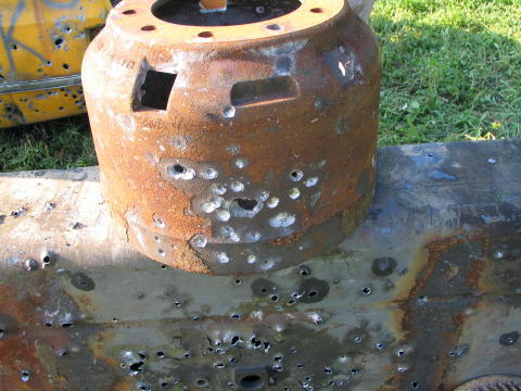 2004 Shoot Brake Drum Holes